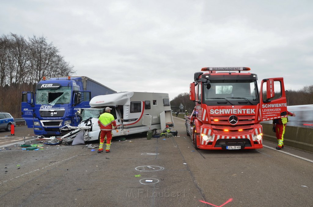 Schwerer VU A 1 Rich Saarbruecken kurz vor AK Leverkusen P144.JPG - Miklos Laubert